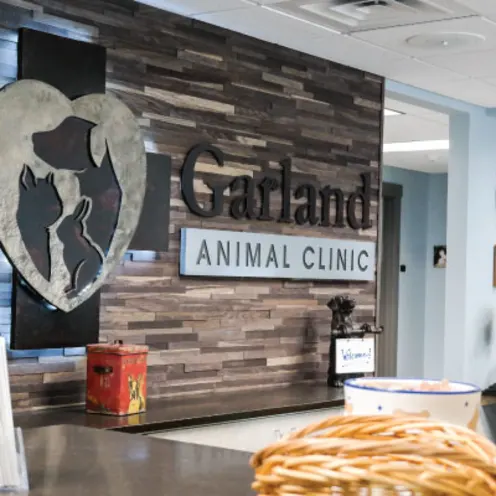 Garland Animal Clinic Sign